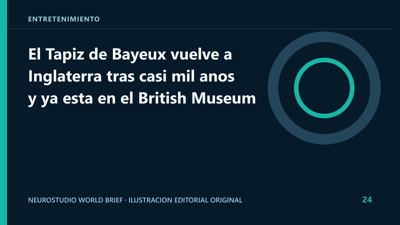 Ilustracion editorial original para: El Tapiz de Bayeux vuelve a Inglaterra tras casi mil anos y ya esta en el British Museum